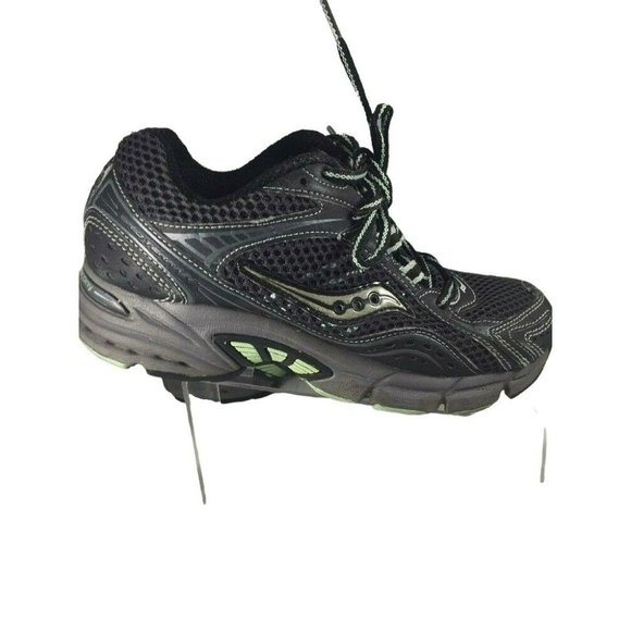 Saucony Grid Terrain Womens 15102-2 Running Shoe Size 6 Black Sneakers Athletic - Picture 9 of 12